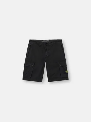 Шорти чоловічі Stone Island Slim Fit Cargo Bermuda Black K1S15L100011-S00WA-V0129