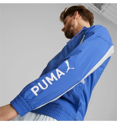 Куртка мужская Puma Fit Woventraining Jacket Blue 522128-92