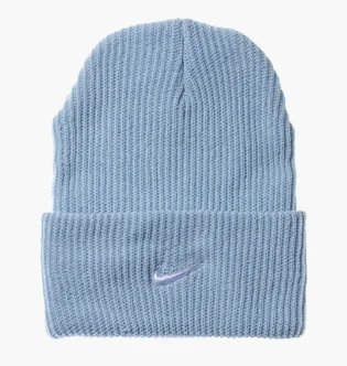 Шапка унисекс Nike U Nsw Beanie Utility Swoosh Light Blue Dv3342-441
