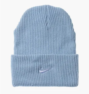 Шапка унисекс Nike U Nsw Beanie Utility Swoosh Light Blue Dv3342-441