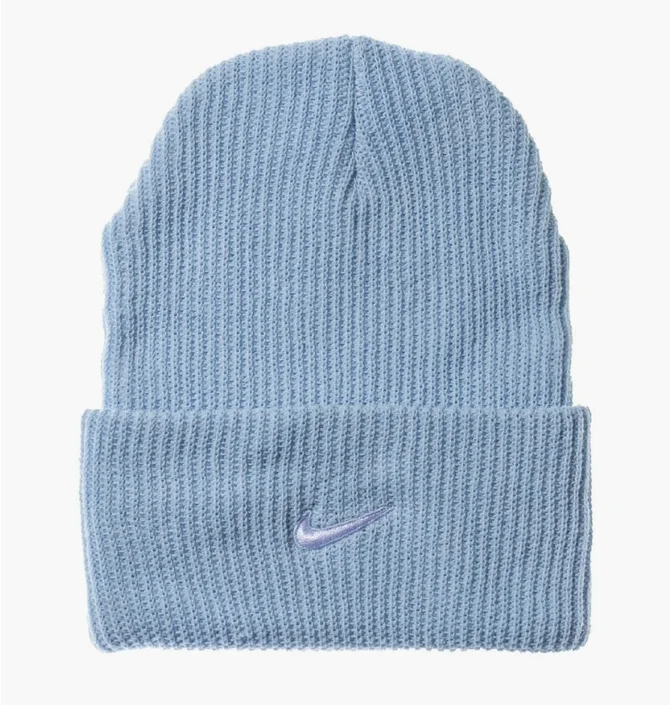 Шапка унісекс Nike U Nsw Beanie Utility Swoosh Light Blue Dv3342-441