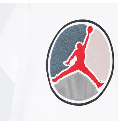 Футболка детская Air Jordan Hbr Ring Ss Tee White 95D255-001