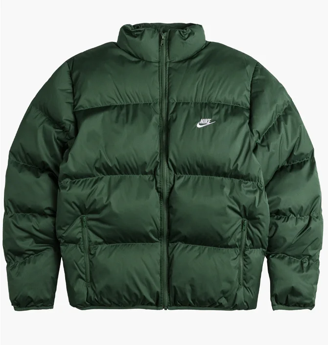 Пуховик чоловічий Nike Club Puffer Jkt Green FB7368-323