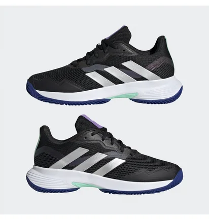 Кросівки жіночі Adidas Courtjam Control Clay Tennis Shoes Black Hq8474