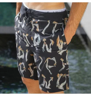 Шорты мужские RipNDip Is This Real Life Black RNDSUM24125