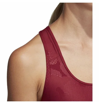 Топ женский Adidas DonT Rest Iteration Sports Bra Bordo DH7095