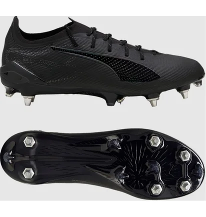 Бутсы унисекс Puma Ultra 5 Ultimate Mxsg Black 107883-02