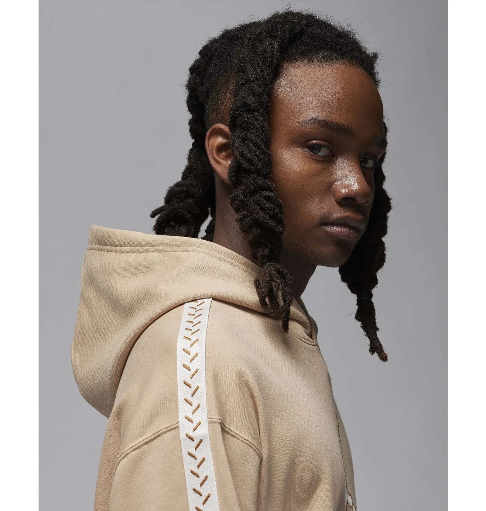 ᐉ Худи мужское Air Jordan Hoodie Pullover Flight Mvp Beige FN6352