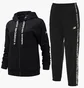Спортивный костюм женский New Balance Reletless Perf Fleece Black WJ13174BK__WP13176BK