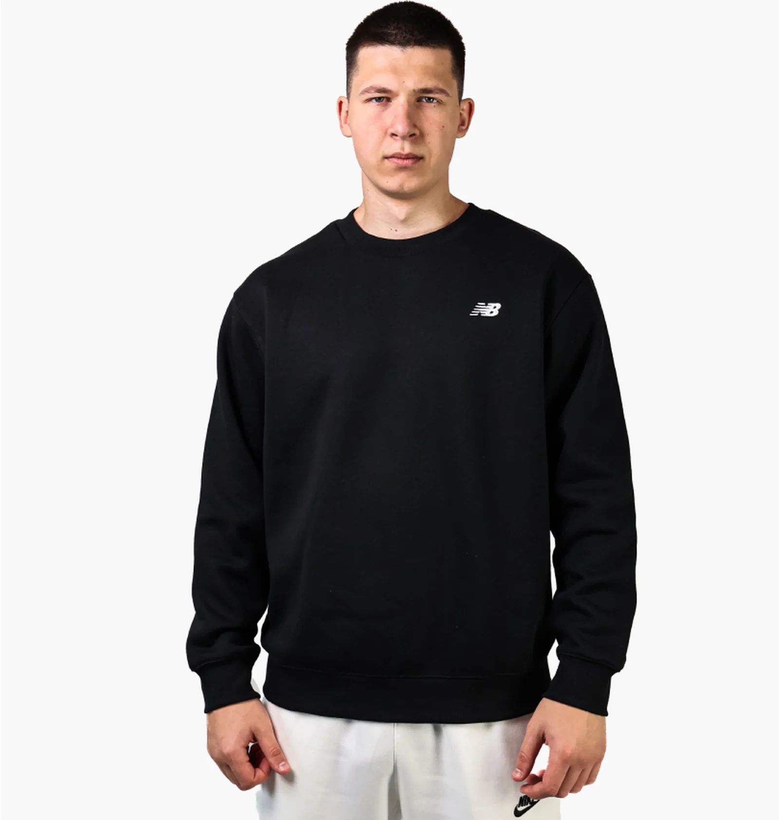 ᐉ Свитшот мужской New Balance Sport Essentials Fleece Black