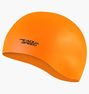 Шапочка для плавания Aqua speed Mono 9117 Orange 111-75