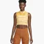 Топ жіночий Nike Df Air Crop Tank Yellow DX0284-795