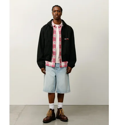 Толстовка унисекс Stussy Canvas Insulated Work Jacket Black 115716-0001