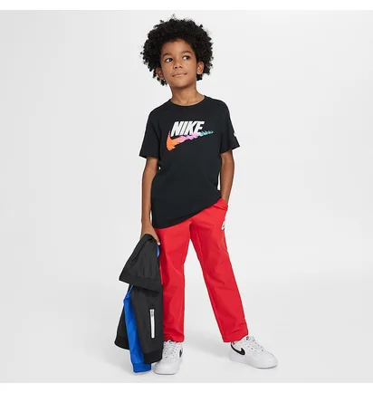 Футболка детская Nike Toddler Brandmark Swoosh Black 86M843-023