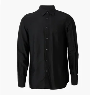 Рубашка мужская Armani Exchange Eagle Embroidery Black 6DZC10-ZNXLZ-1200