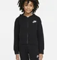 Толстовка дитяча Nike G Nsw Club Flc Fz Hoodie Lbr Black DC7118-010
