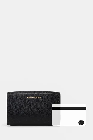 Кошелек унисекс Michael Kors Bryant Medium Pebbled Leather Wallet Black 32S5GYTZ2L