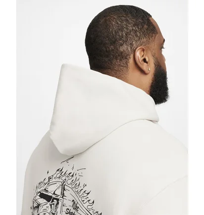 Худи унисекс Nike Sb Skate Fleece Hoodie White FV7380-104