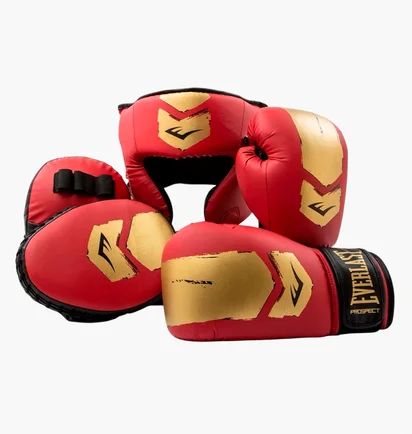 Комплект для боксу Everlast Prospect 2 Boxing Kit Red/Metallic P00003053