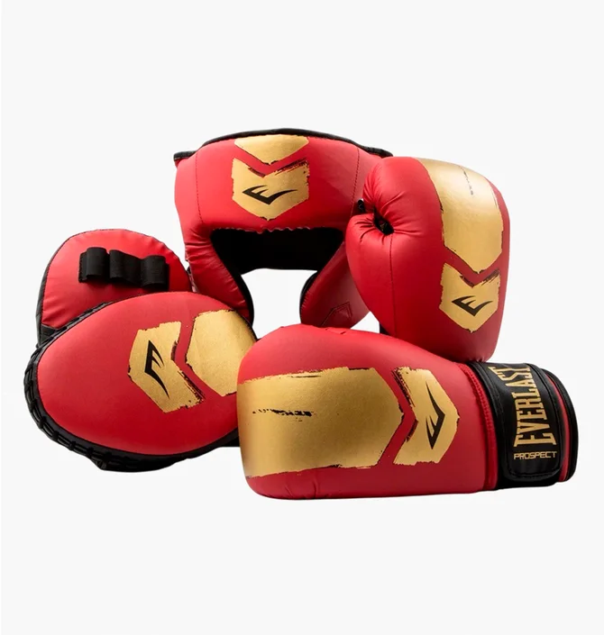 Комплект для боксу Everlast Prospect 2 Boxing Kit Red/Metallic P00003053