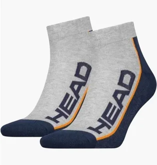 Шкарпетки унісекс Head Stripe Quarter Grey (2 пари) 781009001-870