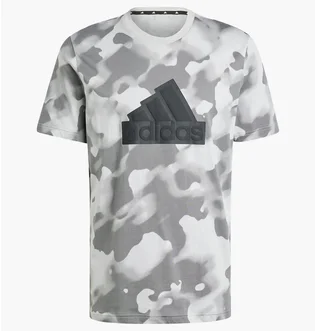 Футболка мужская Adidas Future Icons Badge Of Sport Allover Print Camo/Grey IV5201