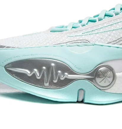 Кроссовки унисекс Li-Ning Wade All City 14 Liberty Grey/Turquoise ABAW001-14