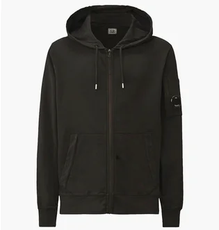 Куртка чоловіча C.P. Company Full-Zip Light Fleece Black 20CMSS081A-002246G-999