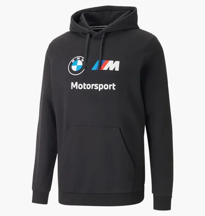 Худи мужское Puma Bmw M Ess Ft Black 538143-01
