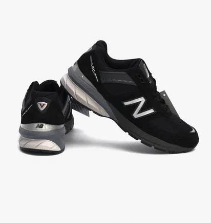 Кроссовки мужские New Balance made in USA 990 V5 Black M990BK5