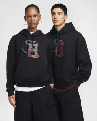Худи унисекс Nike Sb Skate Fleece Pullover Hoodie Black FV7400-010