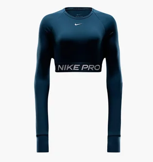 Кофта женская Nike Pro Blue FV5484-478