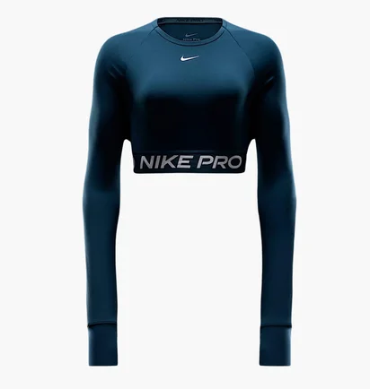 Кофта женская Nike Pro Blue FV5484-478