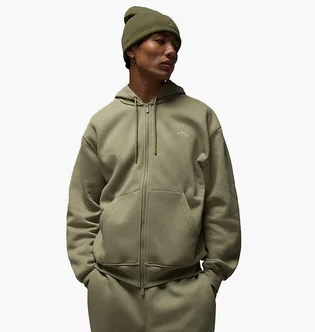 Худі чоловіче Air jordan Brooklyn Fleece Fz Olive FV7289-205