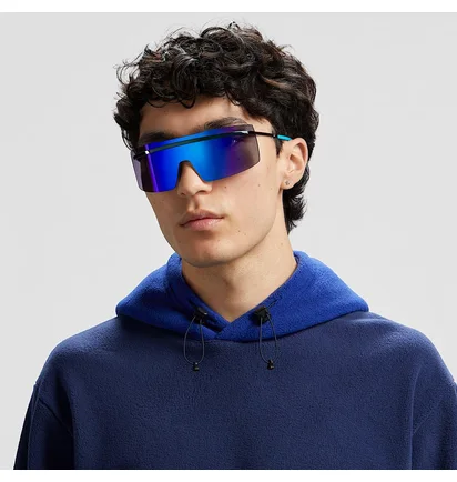 Очки унисекс Nike Echo Shield Blue FD1884-414