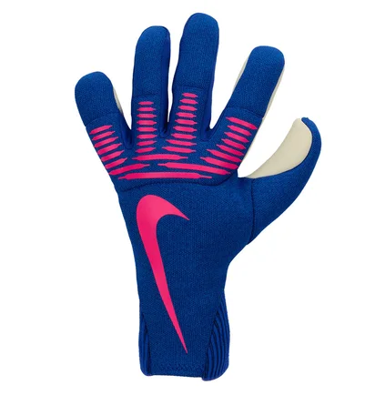 Рукавиці воротарські унісекс Nike Dynamic Fit Soccer Goalkeeper Gloves Blue IF8194-458
