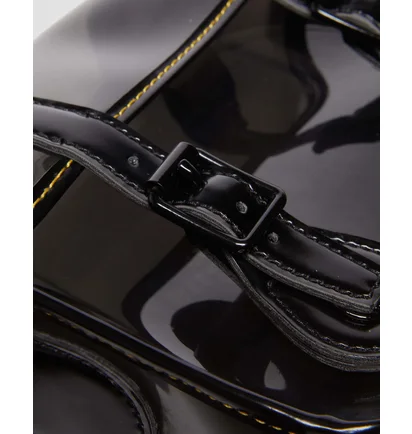 Сумка унисекс Dr. Martens 7 Inch Clear Transparent Pu Crossbody Satchel Black AC917014