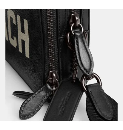 Сумка унисекс COACH Charter Crossbody Bag 19 In Signature Canvas Grey CAF83