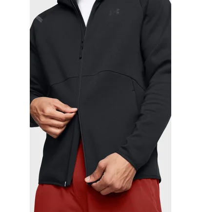 Толстовка мужская Under Armour Unstoppable Flc Fz Hd Eu Black 1389352-001