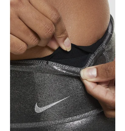 Шорти жіночі Nike One Icon Clash Black/Metallic Cz1143-010