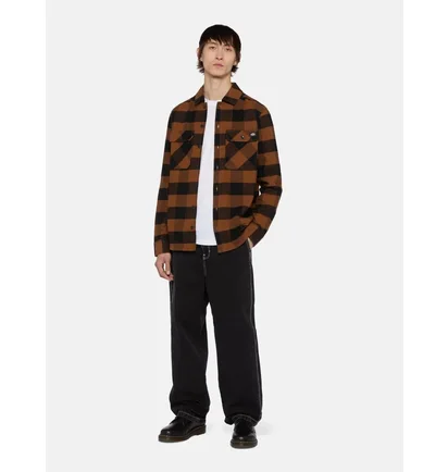 Сорочка чоловіча Dickies Sacramento Brown DK0A4XDZK181