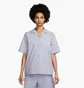Рубашка женская Nike Sportswear Everyday Modern Woven Short-Sleeve Top Violet DV7930-519