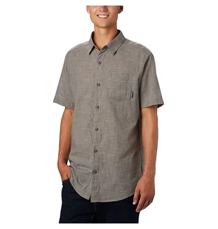 Рубашка мужская Columbia Under Exposure Short Sleeve Shirt Grey AJ1238-023