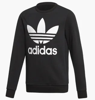 Світшот дитячий Adidas Trefoil Crew Sweatshirt Black Ed7797