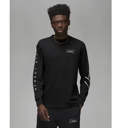 Лонгслив мужской Air Jordan Long Sleeve T-Shirt X Union La Black DV7341-010