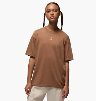 Футболка женская Air Jordan W Spt Diamond Ss Brown FN5116-223