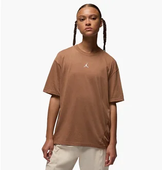 Футболка женская Air Jordan W Spt Diamond Ss Brown FN5116-223