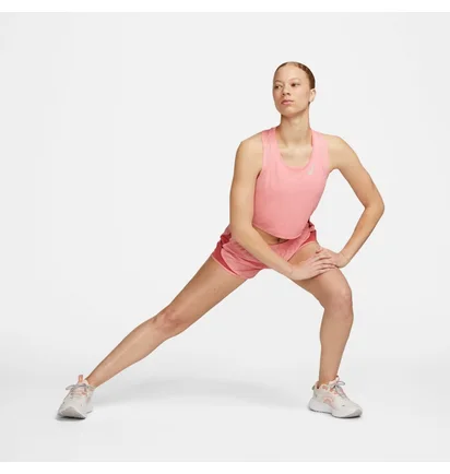 Майка женская Nike W Fast Df Crop Tank Pink DD5921-611