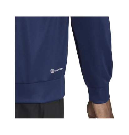Толстовка мужская Adidas Train Essentials Seasonal Training Full-Zip Jacket Blue IB8139