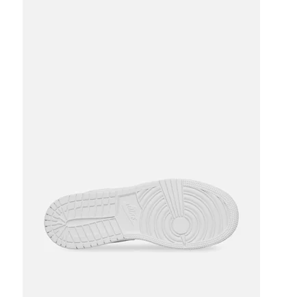 Кроссовки детские Nike Air Jordan 1 Mid (Gs) Sneakers White 554725-136